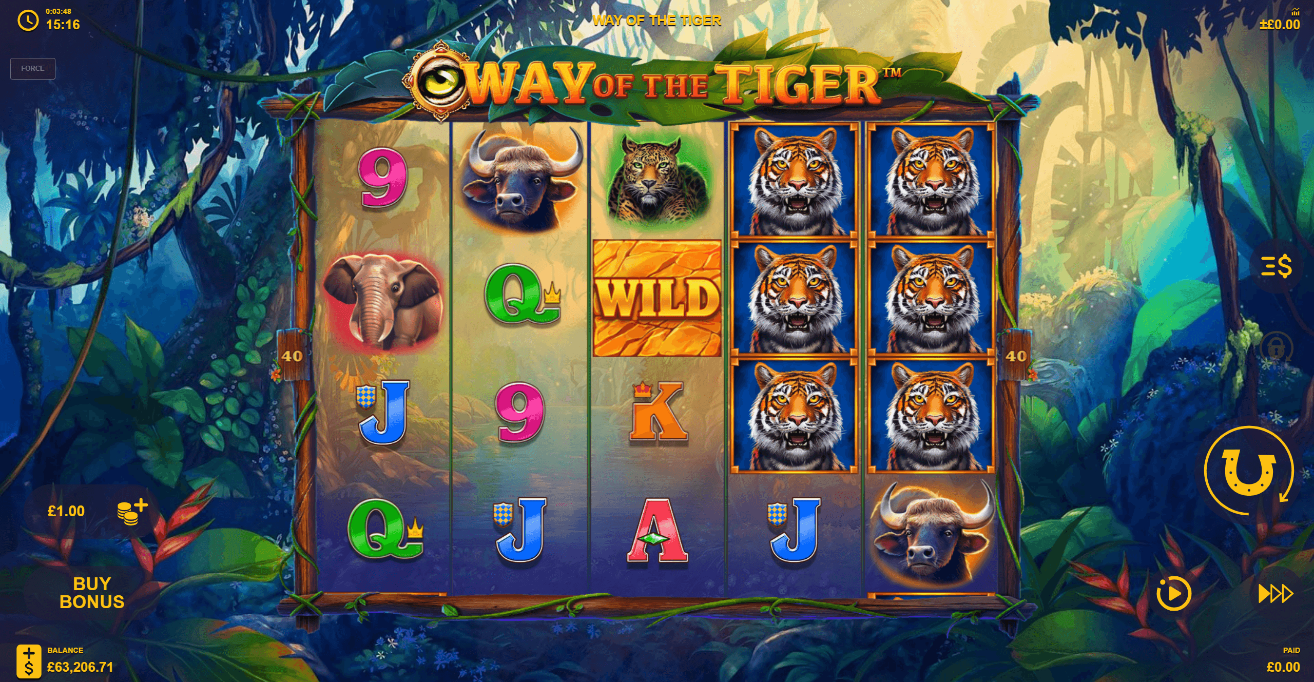Way of the Tiger slot