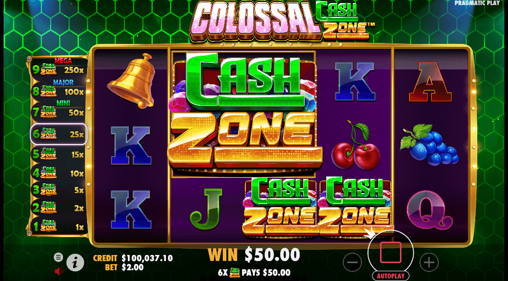Colossal Cash Zone gokkast