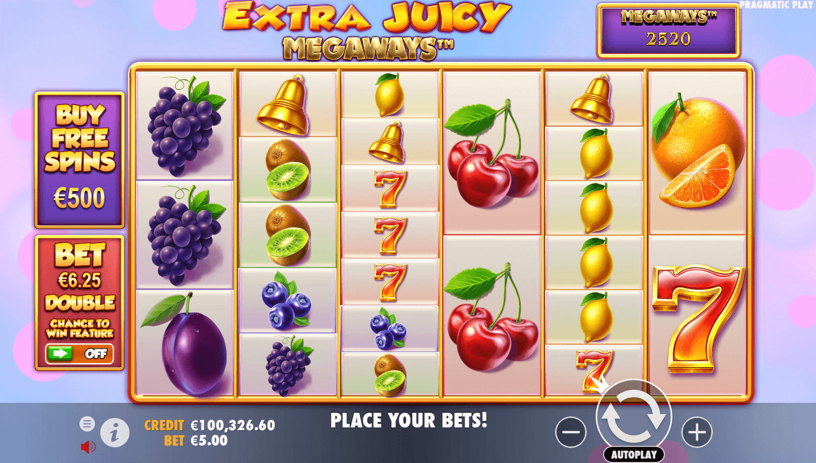 Extra Juicy Megaways slot