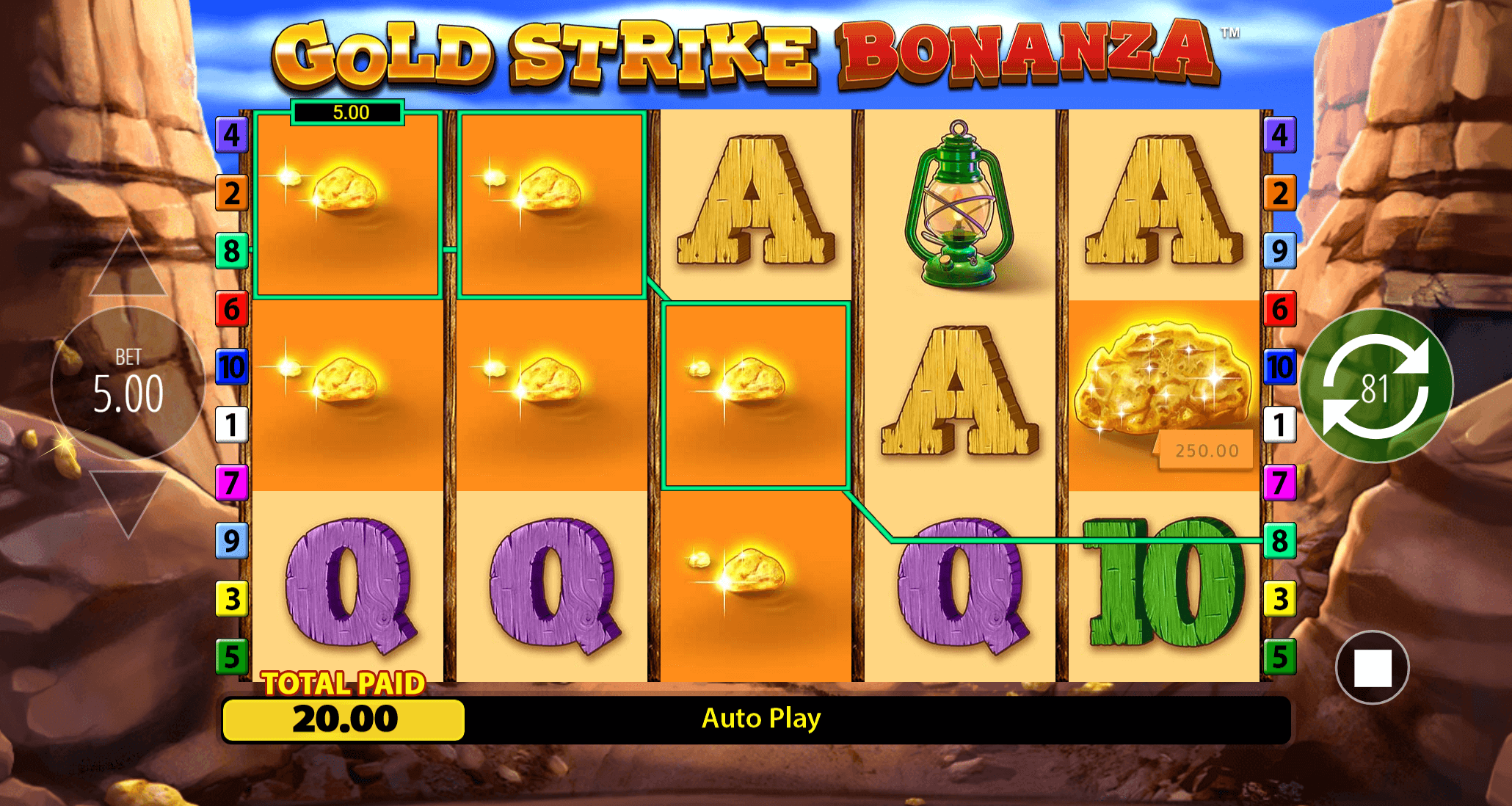 Gold Strike Bonanza slot