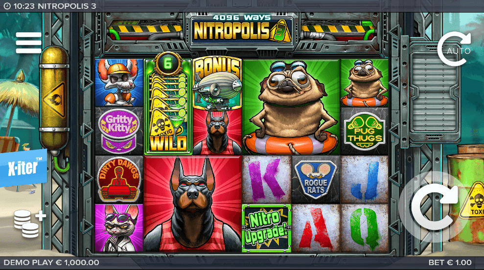 Nitropolis 3 slot