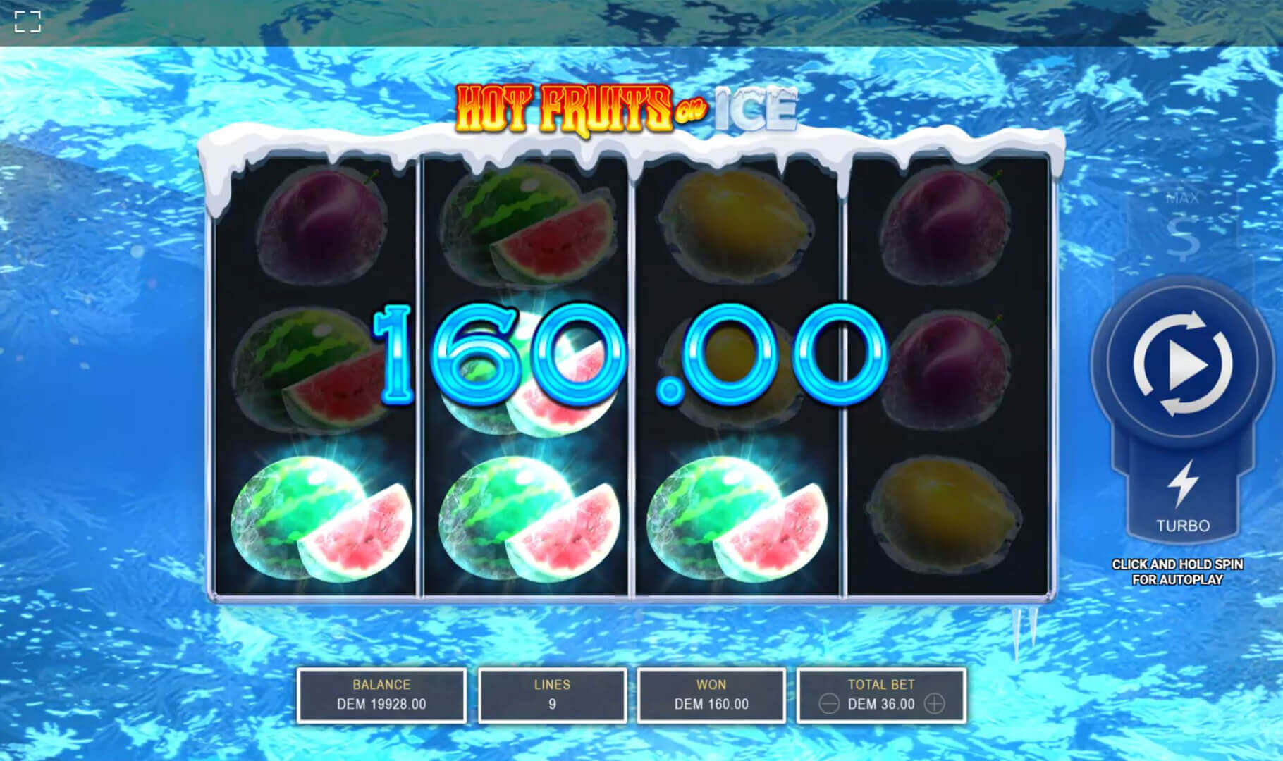 Hot Fruits on Ice slot