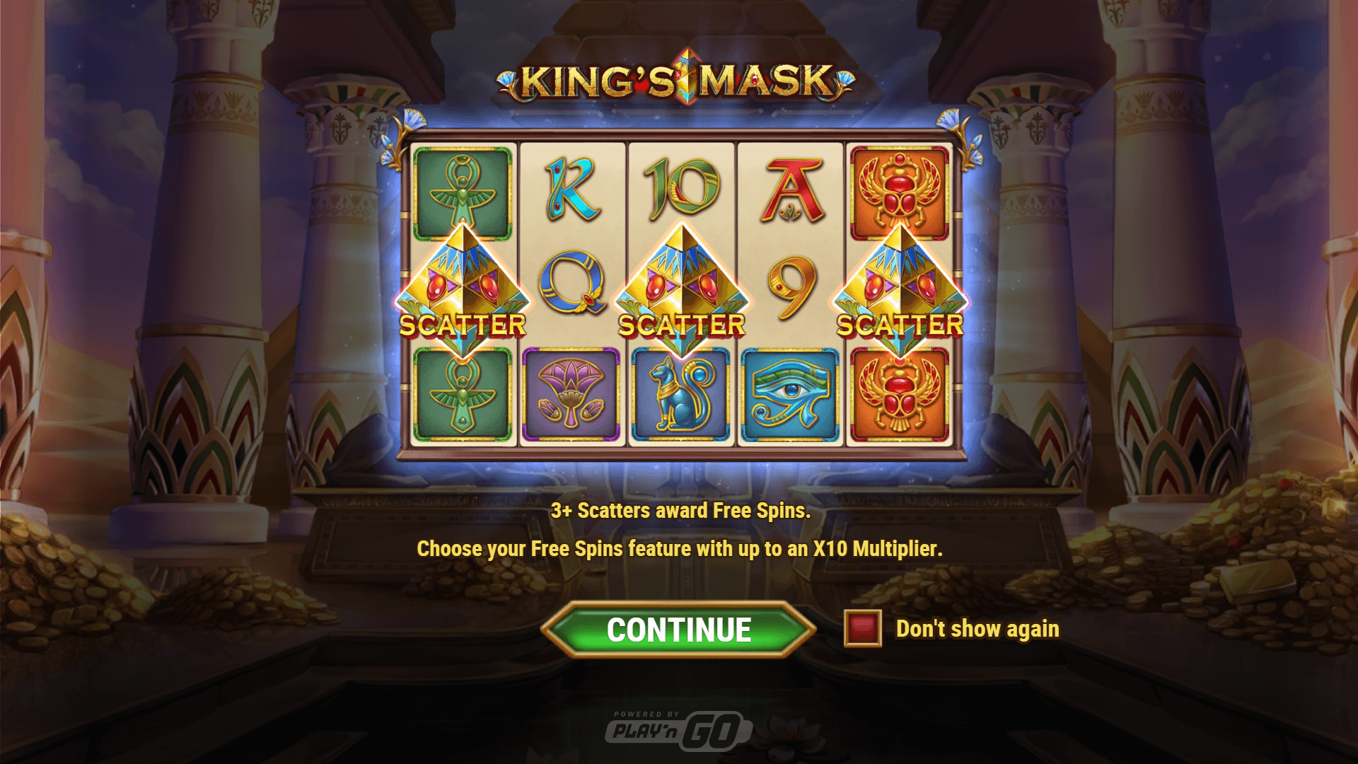 King's Mask gokkast