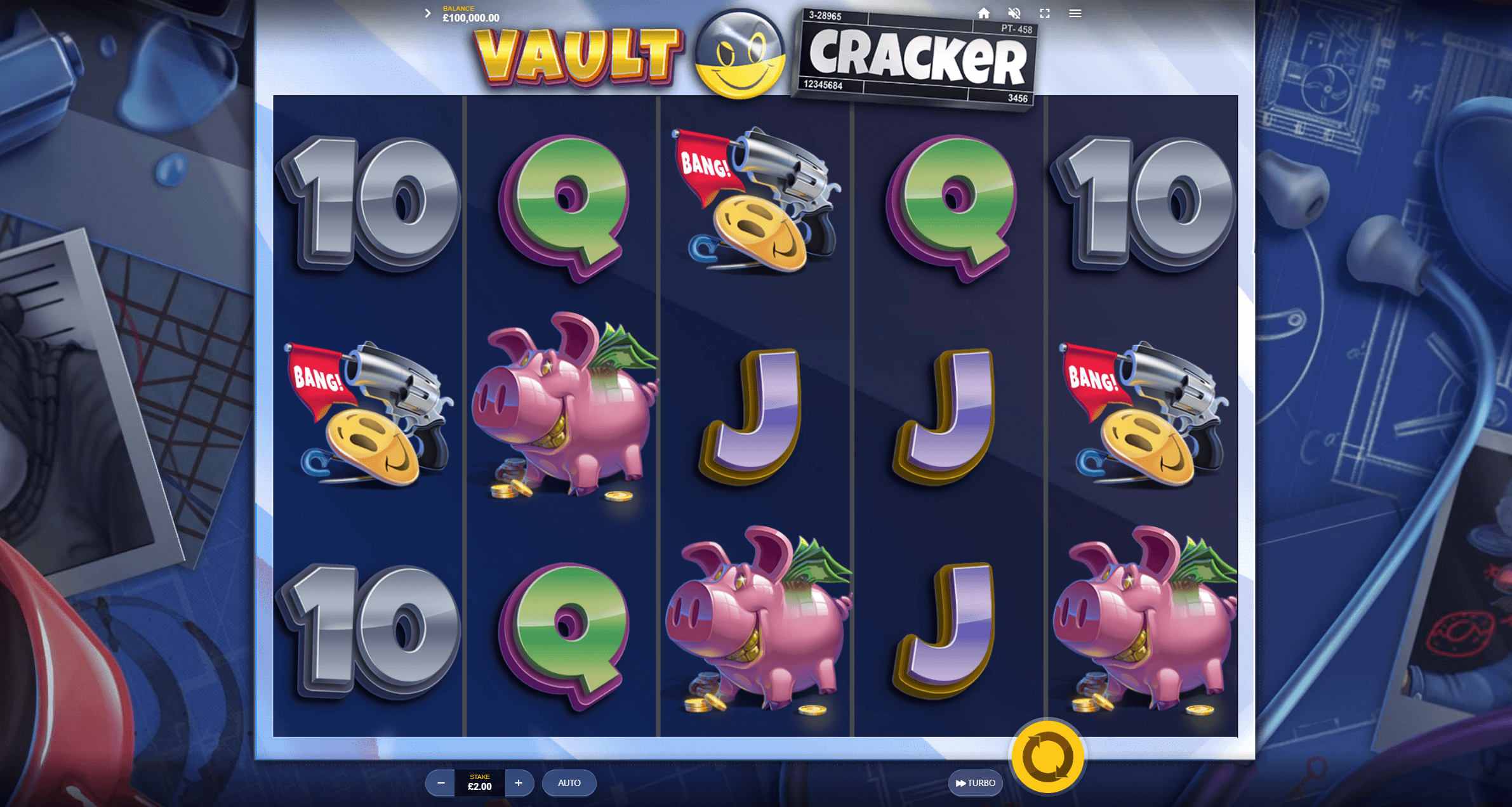 Vault Cracker slot