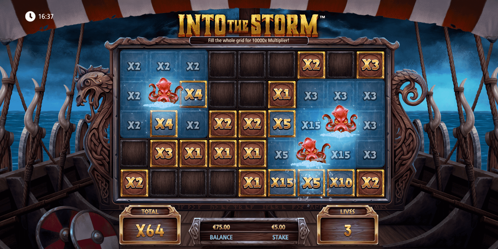 Into The Storm slot