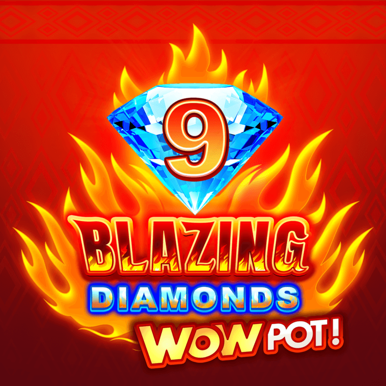 9 Blazing Diamonds Wowpot!