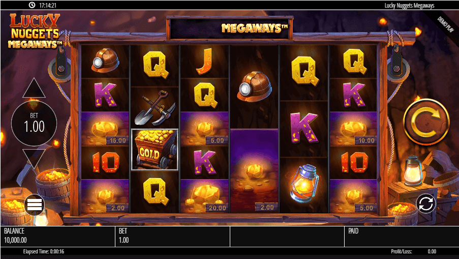 Lucky Nuggets Megaways slot