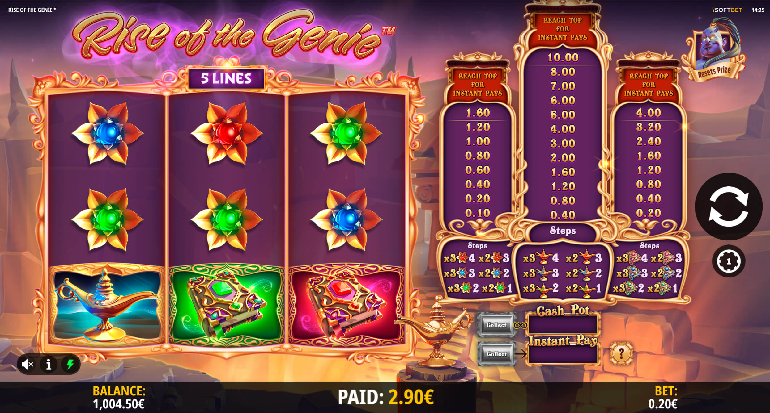 Rise of the genie slot