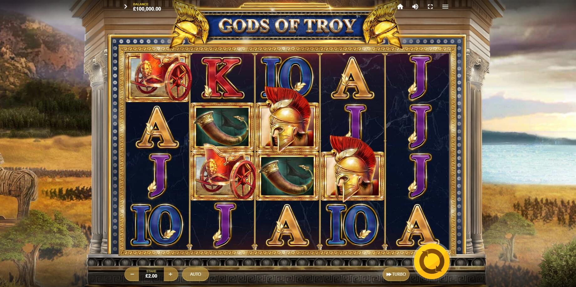 gods of troy slot