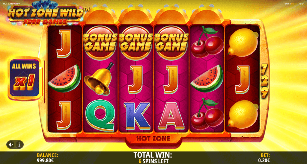 Hot Zone Wild slot review
