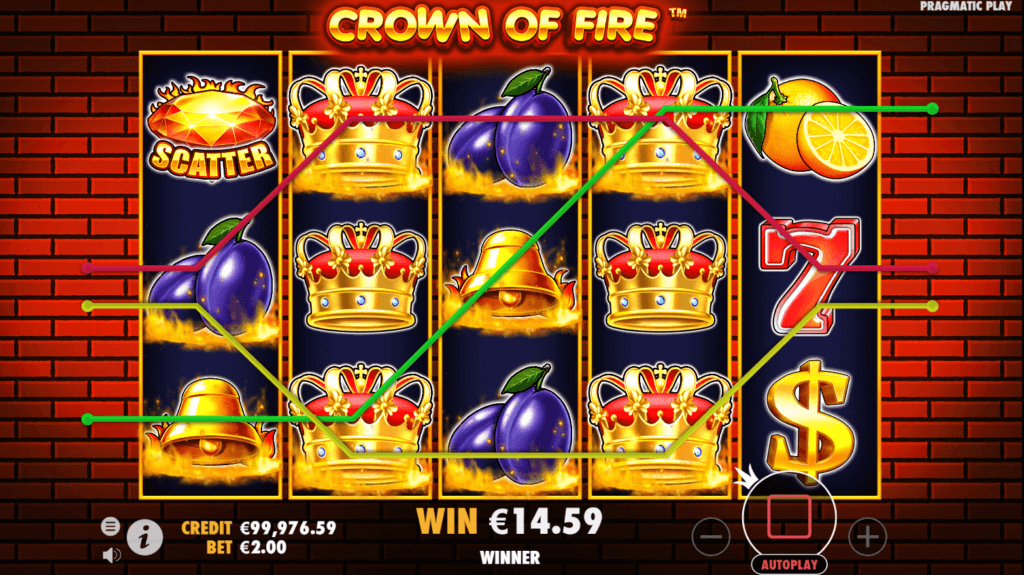 Crown of Fire (Pragmatic Play) Gokkast | Review en Casinos