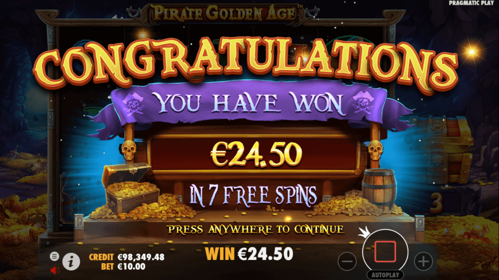 Pirate Golden Age slot