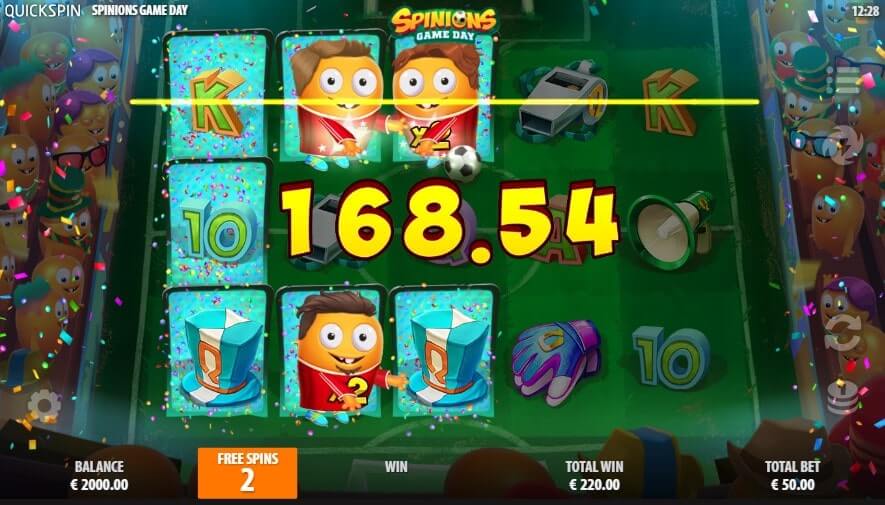 Spinions Game Day slot