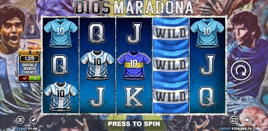 D10S Maradona gokkast 