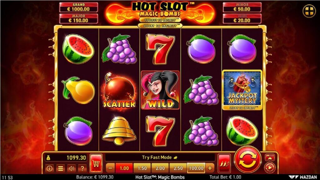 Hot Slot Magic Bombs gokkast