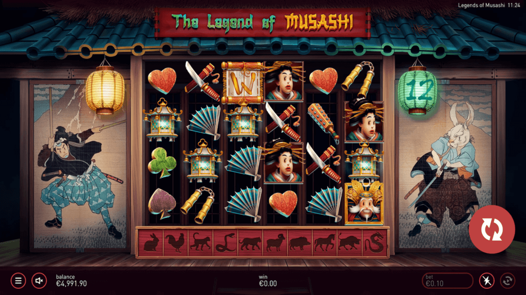 The Legend of Musashi gokkast review