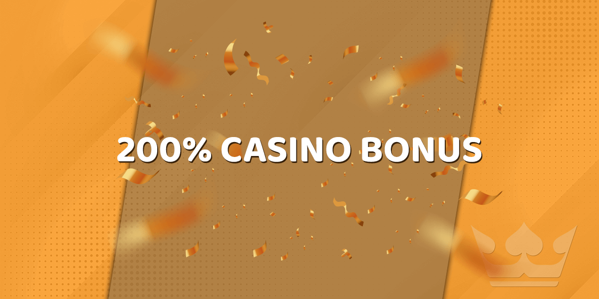 200% casino bonus banner