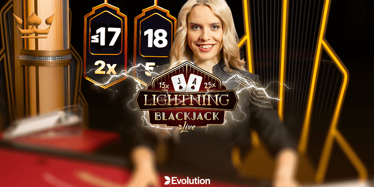 Lighting Blackjack Banner
