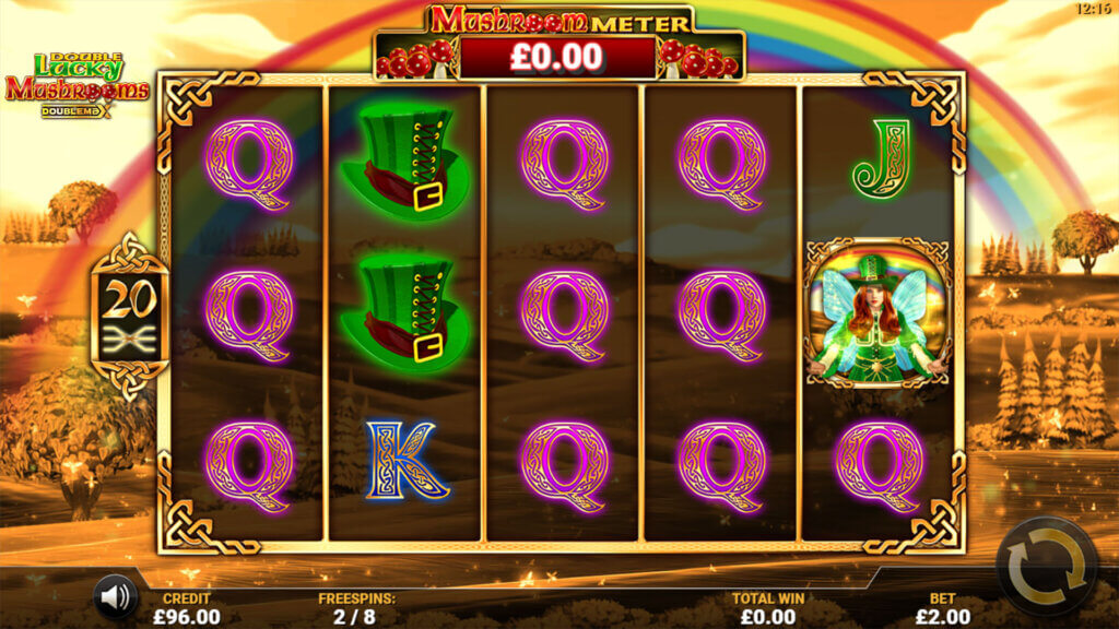 Double Lucky Mushrooms DoubleMax gokkast free spins